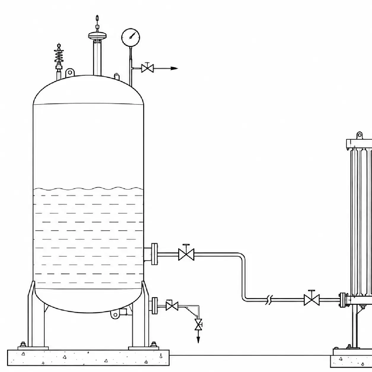 Cryogenic storage vessel